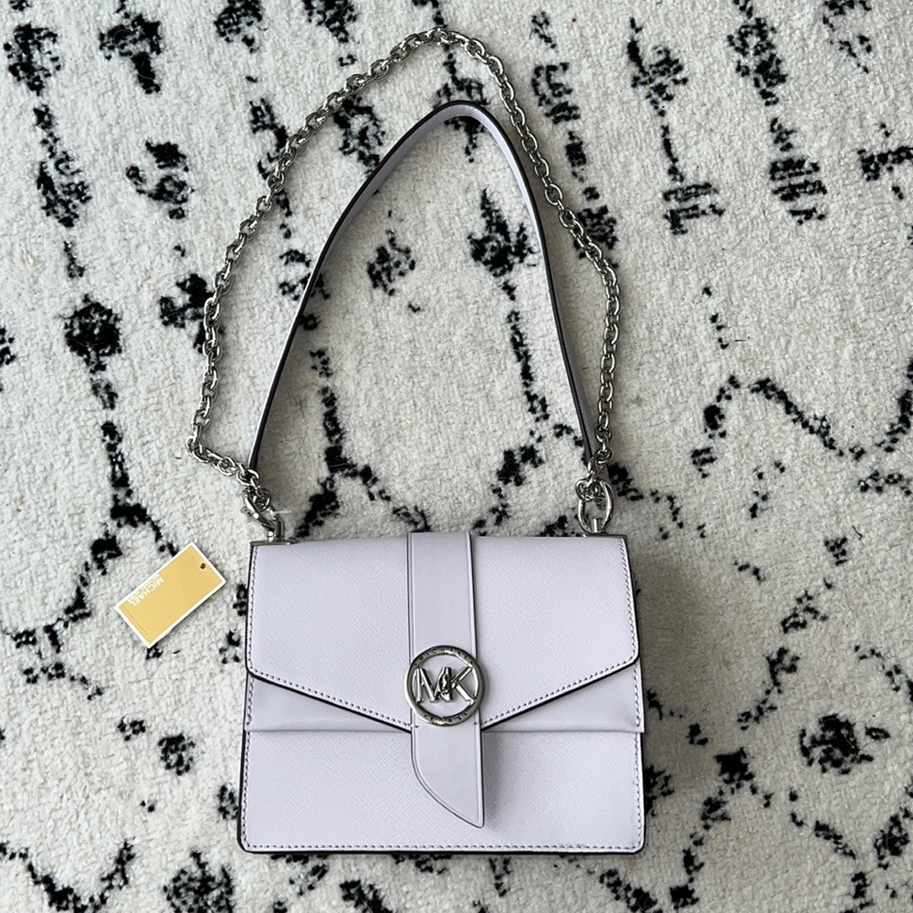 MICHAEL Michael Koran Greenwich small convertible crossbody bag Lavender Mist 💜